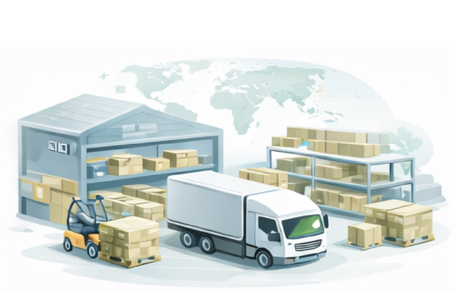 Distributionslogistik und Support