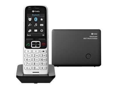 UNIFY OpenScape DECT Phone S6 Base Set incl. base station, handset and charging cradle L30250-F600-C511