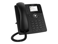 SNOM D735 Desk Telephone black