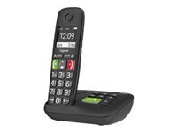 GIGASET E290A black cordless analogue DECT large-button...