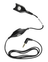 Sennheiser CALC 01 connection cable for Alcatel 3.5 mm...