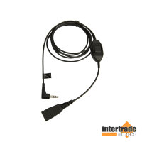 JABRA QD to 3.5 mm connection cable for Alcatel 8735-019