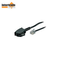 Alcatel Telephone Connection Cable, TAE F Plug to Modular...